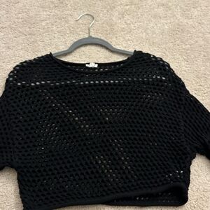 Garage Black Knit Sweater